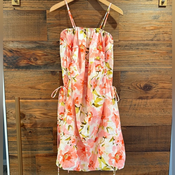 Misa Los Angeles Dresses & Skirts - MISA LA ‘Farrow’ Floral Pink and White Sundress NWT